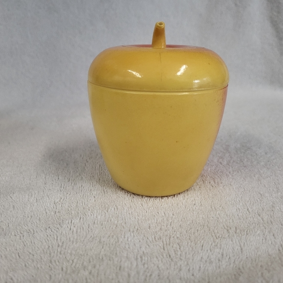 Vintage Hazel Atlas apple glass container - Picture 5 of 7